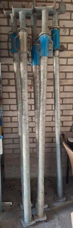 5 Bouwstempels / Schoorpalen - Gebruikt, Doe-het-zelf en Verbouw, Steigers, Ophalen, Gebruikt, Overige typen, Minder dan 2 meter
