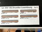 Models World 1902 NMBS Brussel - Luxemburg, Hobby en Vrije tijd, Overige merken, Gelijkstroom, Ophalen of Verzenden, Nieuw