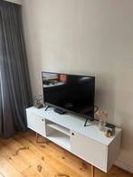 Woood TV meubel wit (vintage/retro), Huis en Inrichting, Kasten | Televisiemeubels, Ophalen, 100 tot 150 cm, Retro, modern, Zo goed als nieuw