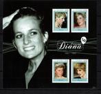 gambia 2011 pf blok lady diana koningshuis royalty, Ophalen of Verzenden, Postfris, Koningshuis