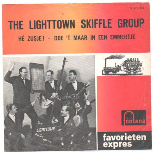 Fav. Expres- The Lighttown Skiffle Group- Hé Zusje (KLEUR!!), Cd's en Dvd's, Vinyl | Nederlandstalig, Zo goed als nieuw, Levenslied of Smartlap