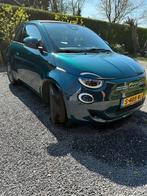 Fiat 500e cabriolet icon 42 Kwh, Auto's, Stof, Cabriolet, Blauw, Grijs