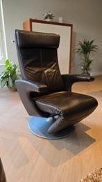 FSM Relaxstoel Frank Smile Cigarro Bruin - Prachtstaat!, Huis en Inrichting, Fauteuils, Ophalen, Gebruikt, 50 tot 75 cm, Leer