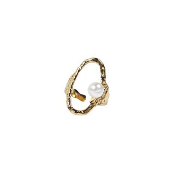 Ring Parel Stainless Steel Goudkleurig beschikbaar voor biedingen