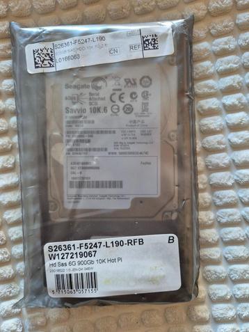 Seagate SAS 6GBps 900GB 10K RPM beschikbaar voor biedingen