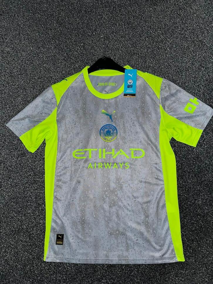 Manchester City Shirt 2025/2026, Sport en Fitness, Voetbal, Nieuw, Shirt, Maat M, Verzenden