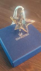 Swarovski 3d kerst ster ornament goud, Verzamelen, Swarovski, Ophalen of Verzenden, Nieuw, Figuurtje
