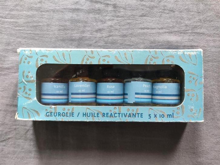 Geurolie 5 x 10 ml [Nieuw], Huis en Inrichting, Woonaccessoires | Overige, Nieuw, Ophalen of Verzenden