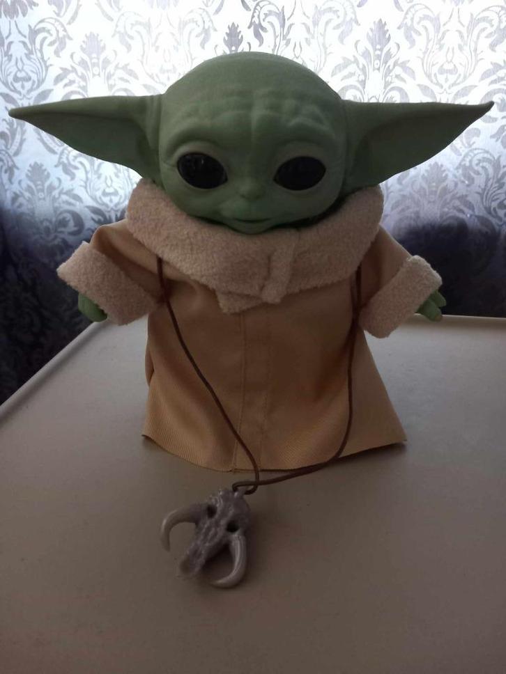 Star Wars The Mandalorian The Child Yoda Animatronic Edition, Verzamelen, Star Wars, Zo goed als nieuw, Actiefiguurtje, Ophalen of Verzenden