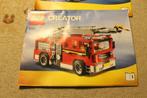 6752 Lego Creator. Brandweerauto, Ophalen of Verzenden, Gebruikt, Complete set, Lego