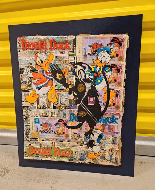Tonnie Voorn uit Donald Duck serie, Antiek en Kunst, Kunst | Schilderijen | Modern, Ophalen of Verzenden