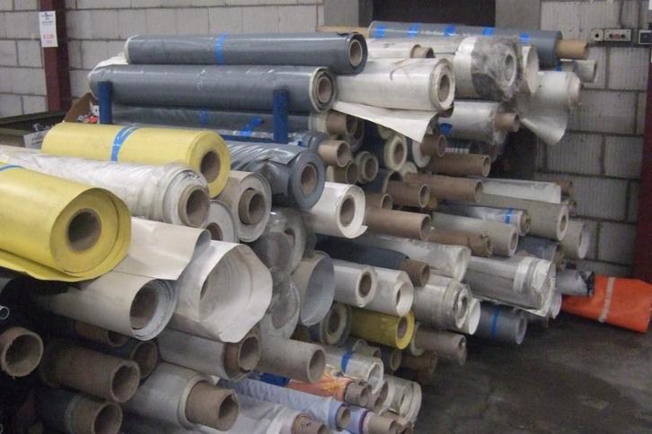 Vrachtwagenzeil op rol, Doe-het-zelf en Verbouw, Zeil en Folie, Nieuw, Folie, 15 m² of meer, Ophalen