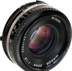Gezocht Nikon 50mm f/1.8 Ai-S Pancake, Ophalen, Standaardlens