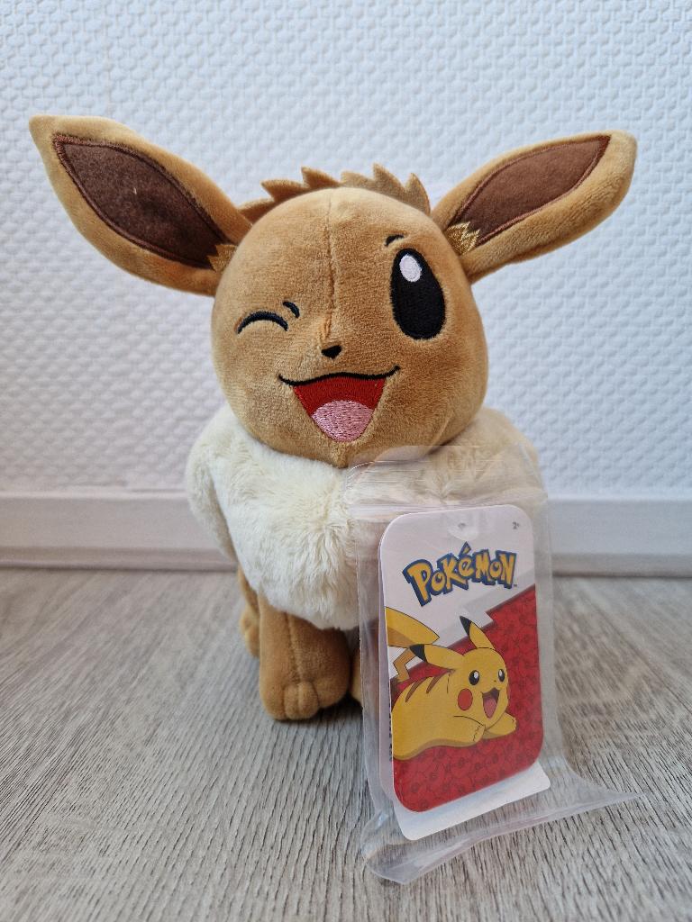 Pokemon knuffel Eevee, Kinderen en Baby's, Speelgoed | Knuffels en Pluche, Ophalen of Verzenden, Zo goed als nieuw, Overige typen