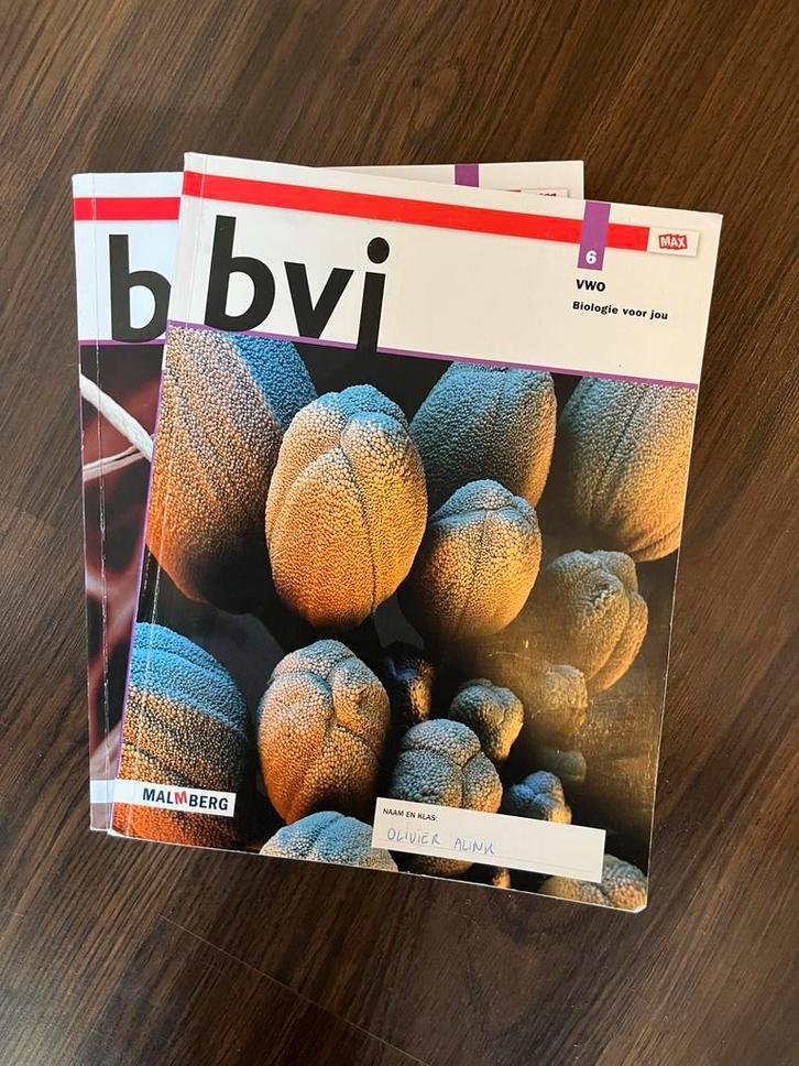 Biologie voor jou (BVJ) VWO 4A-4B-5-6 leerboek werkboek, Boeken, Schoolboeken, Zo goed als nieuw, Biologie, VWO, Ophalen of Verzenden
