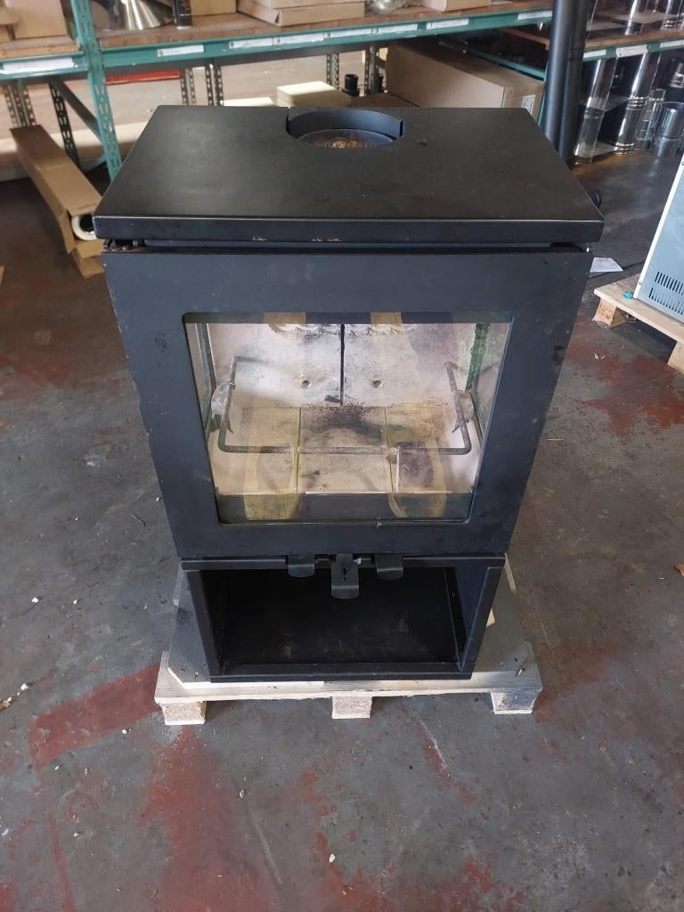 Houtkachel, Huis en Inrichting, Kachels, Gebruikt, Vrijstaand, Houtkachel, Hout, Ophalen of Verzenden