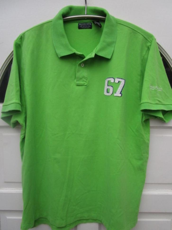 Ralph Lauren polo maat XXL valt als L, Kleding | Heren, Polo's, Zo goed als nieuw, Maat 52/54 (L), Groen, Ophalen