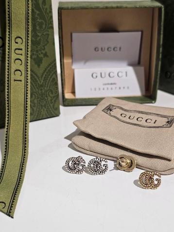 Gucci oorbellen set beschikbaar voor biedingen