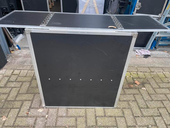 proDJuser FLIGHTCASE DJ BOOTH Inklapbaar TOP KWALITEIT, Muziek en Instrumenten, Behuizingen en Koffers, Zo goed als nieuw, Overige instrumenten