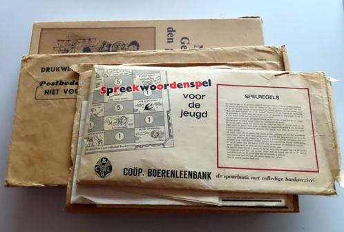 Uit inboedel: !7 bordspellen/reclame/Boerenleenbank/C&A/incl, Verzamelen, Merken en Reclamevoorwerpen, Zo goed als nieuw, Overige typen