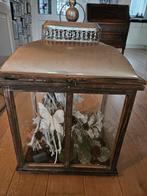 Te koop leuke lantaarn met verlichting en accessoires, Ophalen