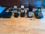 Gigaset Centrale en 6 Handsets - Gebruikt, Telecommunicatie, Vaste telefoons | Handsets en Draadloos, Ophalen of Verzenden, Gebruikt