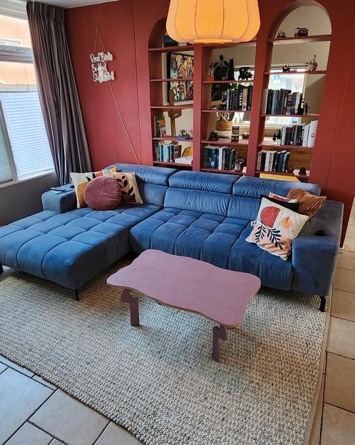 Salontafel moderne en japandi stijl. Organische vorm. #Uniqu, Huis en Inrichting, Kasten | Ladekasten, Nieuw, Minder dan 100 cm