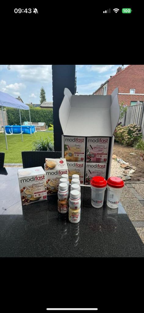 Modifast pakket te koop!, Sieraden, Tassen en Uiterlijk, Uiterlijk | Dieet en Afvallen, Zo goed als nieuw, Ophalen