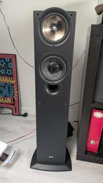 Kef IQ50 black ash, Audio, Tv en Foto, Luidsprekers, Zo goed als nieuw, 120 watt of meer, Front, Rear of Stereo speakers, Ophalen
