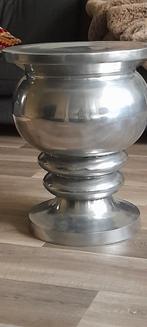 Bijzettafel, glanzend metaal van Loods 5, Minder dan 55 cm, Gebruikt, Metaal of Aluminium, Rond