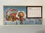 Kerstkaart elfje met kalender 2, Ophalen of Verzenden, Nieuw, Kerst