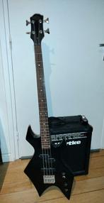Stagg XB300 basgitaar met Hartke amp 30w en toebehoren, Ophalen, Zo goed als nieuw, Elektrisch
