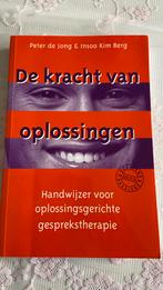 Peter de Jong - De kracht van oplossingen, Ophalen of Verzenden, Zo goed als nieuw, Peter de Jong; Insoo Kim Berg