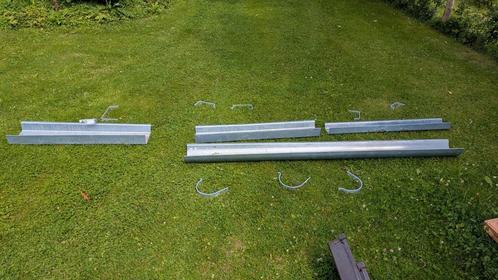 Zinken dakgoot modellen, Doe-het-zelf en Verbouw, Dakpannen en Dakbedekking, Zo goed als nieuw, 15 m² of meer, Ophalen