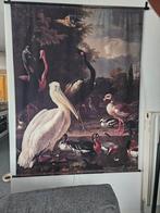 Groot Wandkleed met Pelikanen en Vogels, Ophalen
