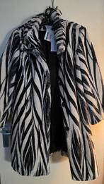 Prachtige Bontjas Faux Fur🌺Mona Lisa🎀Mt 48🎀Splinternieuw, Ophalen, Zwart, Maat 46/48 (XL) of groter, Mona Lisa