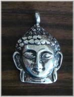 Boeddha hangertje van zilver, prachtig gedetailleerd, Nieuw, Ophalen of Verzenden, Kruis of Symbool, Zilver