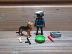 Playmobil man met politiehond., Ophalen of Verzenden, Zo goed als nieuw