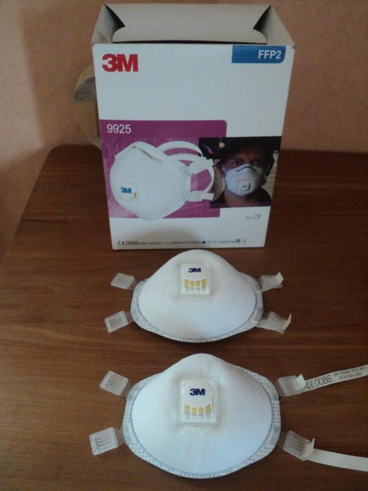 Stofkapjes  3M  /  Cool  Flow  Ventiel, Doe-het-zelf en Verbouw, Adembescherming, Nieuw, Halfgelaatsmaskers, Ophalen of Verzenden