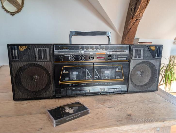 Vintage draagbare stereo Samsung PD-45L, Audio, Tv en Foto, Radio's, Gebruikt, Radio, Ophalen of Verzenden