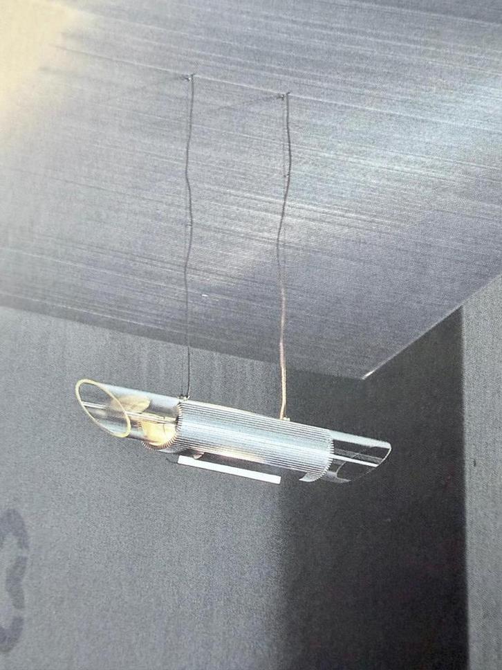 Collectorsitem aluminium Scooper 1 van Ingo Maurer, Huis en Inrichting, Lampen | Plafondlampen, Nieuw, Ophalen of Verzenden