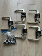 HOPPE deurbeslag 5 stuks, Doe-het-zelf en Verbouw, Hang- en Sluitwerk, Ophalen of Verzenden, Gebruikt, Klink of Kruk