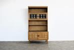 brutalist boekenkast | wandkast | eiken | jaren 60 | Deens (, Eikenhout, ., ., 150 tot 200 cm