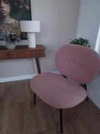 Mooie zgan roze Zuiver fauteuil !, Ophalen, Zo goed als nieuw, Minder dan 75 cm, 50 tot 75 cm