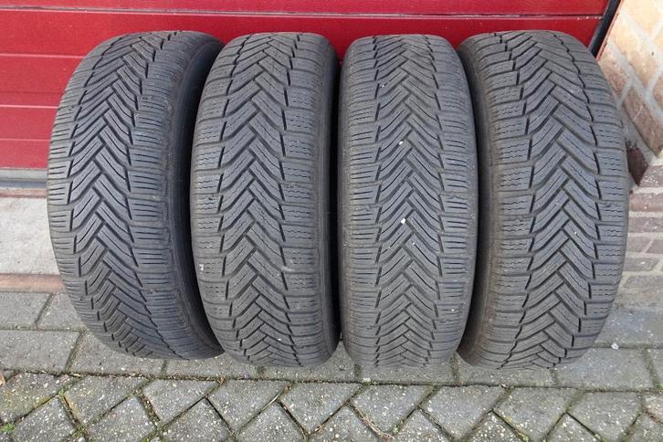WINTERBANDEN CADDY GOLF-MICHELIN 195/65 R15 6,5 mm op velg, Auto-onderdelen, Banden en Velgen, Banden en Velgen, Winterbanden