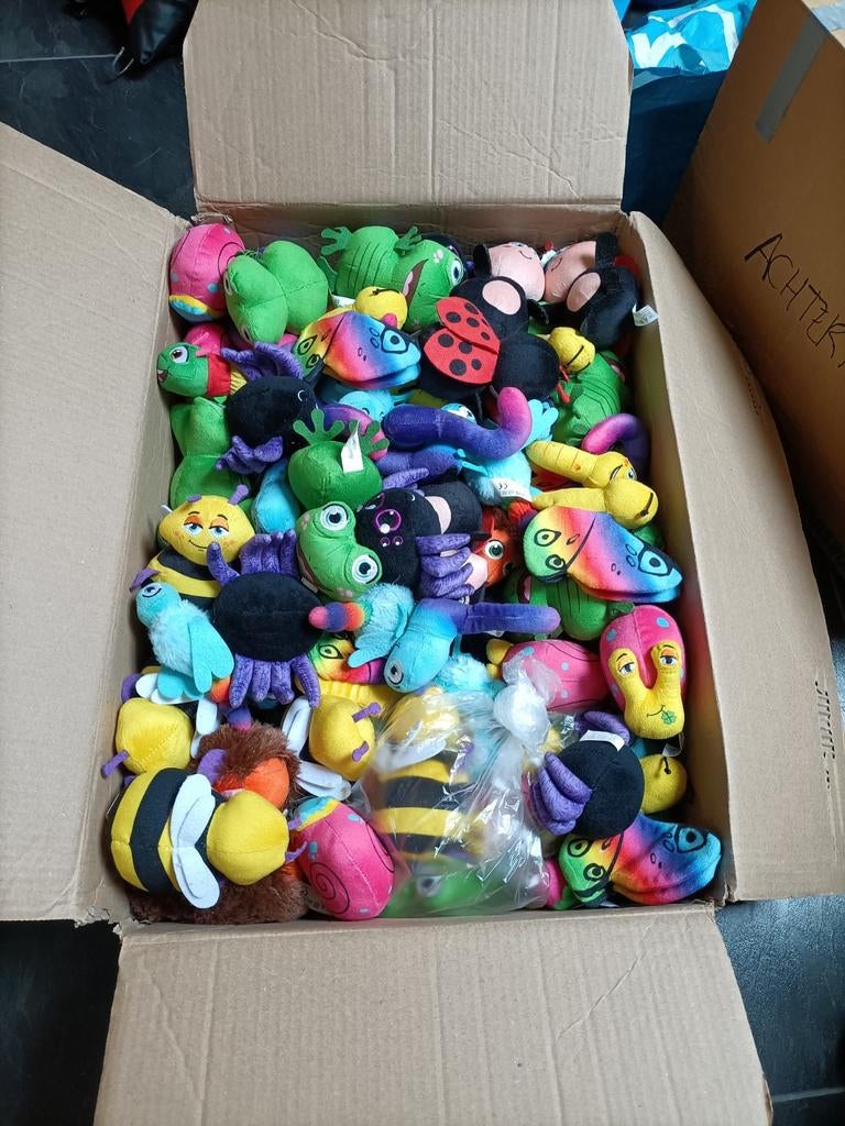 Doos vol Achtertuin mini's Lidl knuffels. Veel mini's, Ophalen of Verzenden, Overige typen