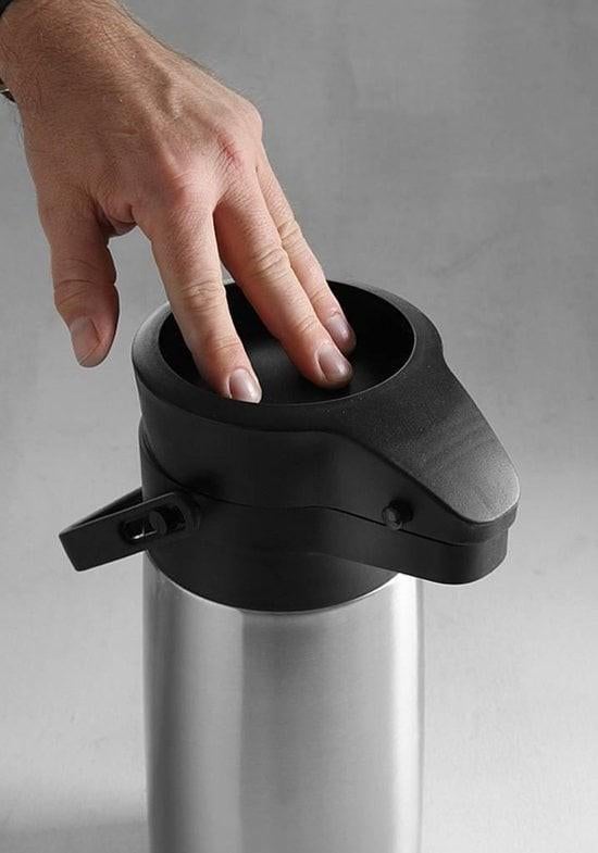 3x Nieuwe Hendi koffie thee pompkan airpot 2.2 liter, Nieuw, Ophalen of Verzenden, Volgt, Volgt