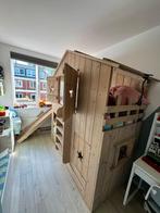 Boomhutbed Chris met glijbaan, Ophalen, Zo goed als nieuw, Stapelbed