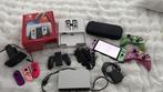 Nintendo Switch OLED met div. accessoires, Ophalen, Zo goed als nieuw, Met 3 controllers of meer, Switch OLED