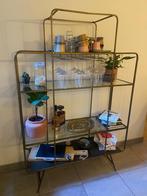 BePureHome Cheers Wijnkast Metaal Antique Brass - 167x110x39, Ophalen, Gebruikt